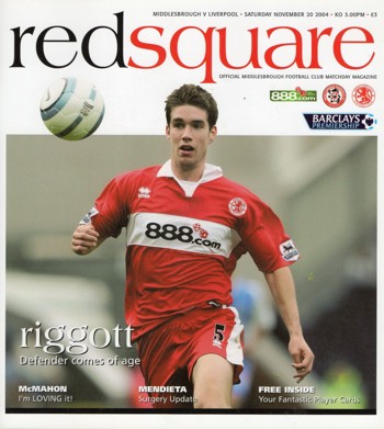 Match programme
